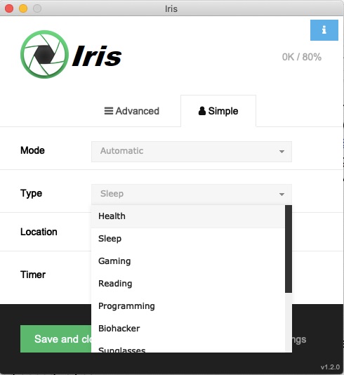 Iris - A Blue Light Blocking App - heatharmstrong.com